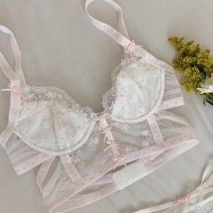 For Love and Lemons Evie Longline Bra Top